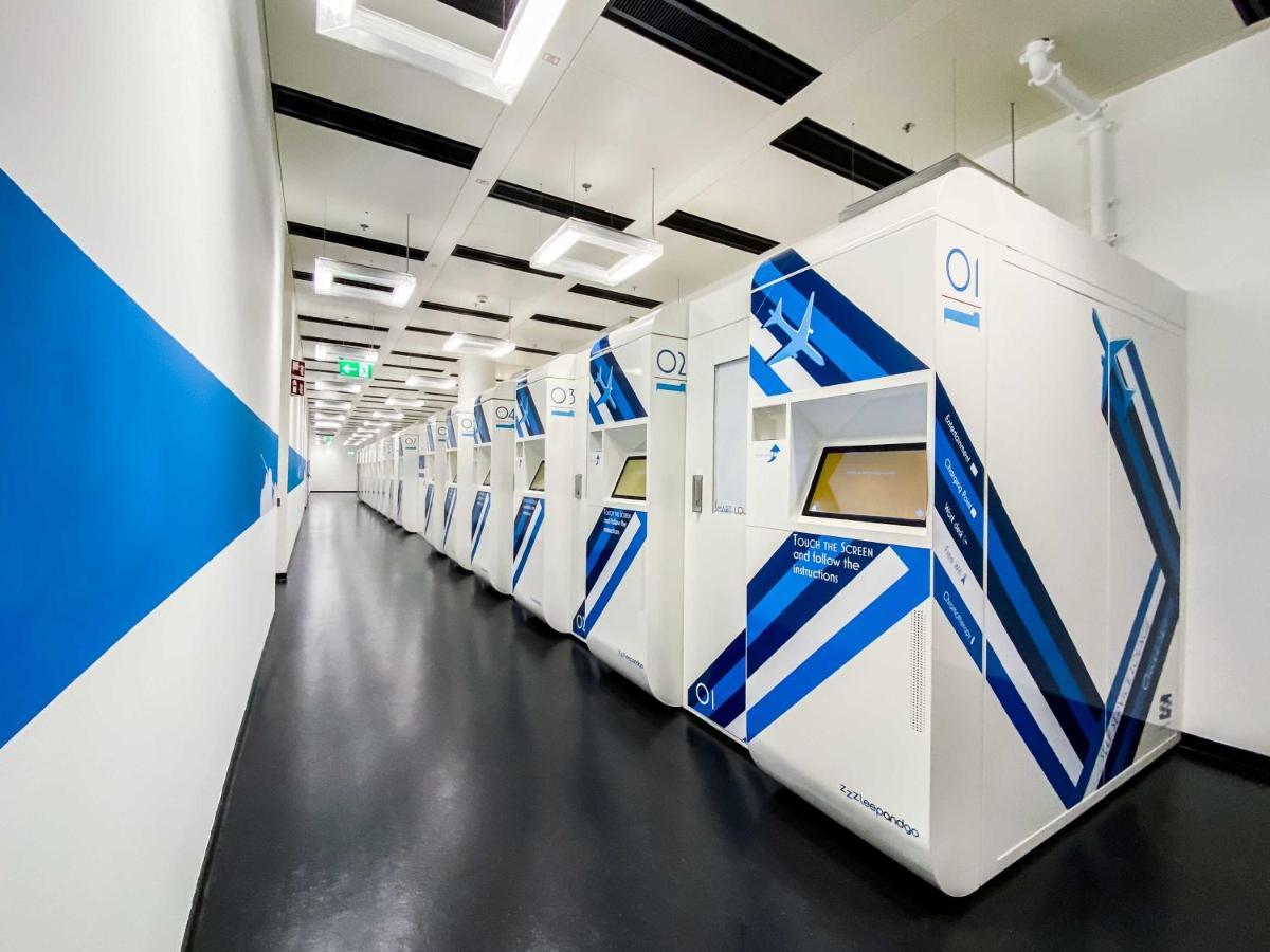 Resting Pods - Zzzleepandgo Wien Airport Швехат Екстериор снимка